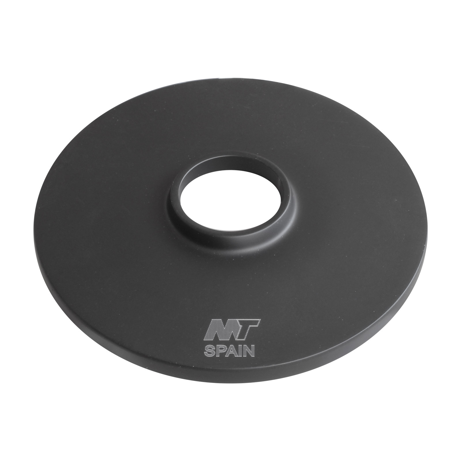 Metal black plate for long neck valves Ø95mm
