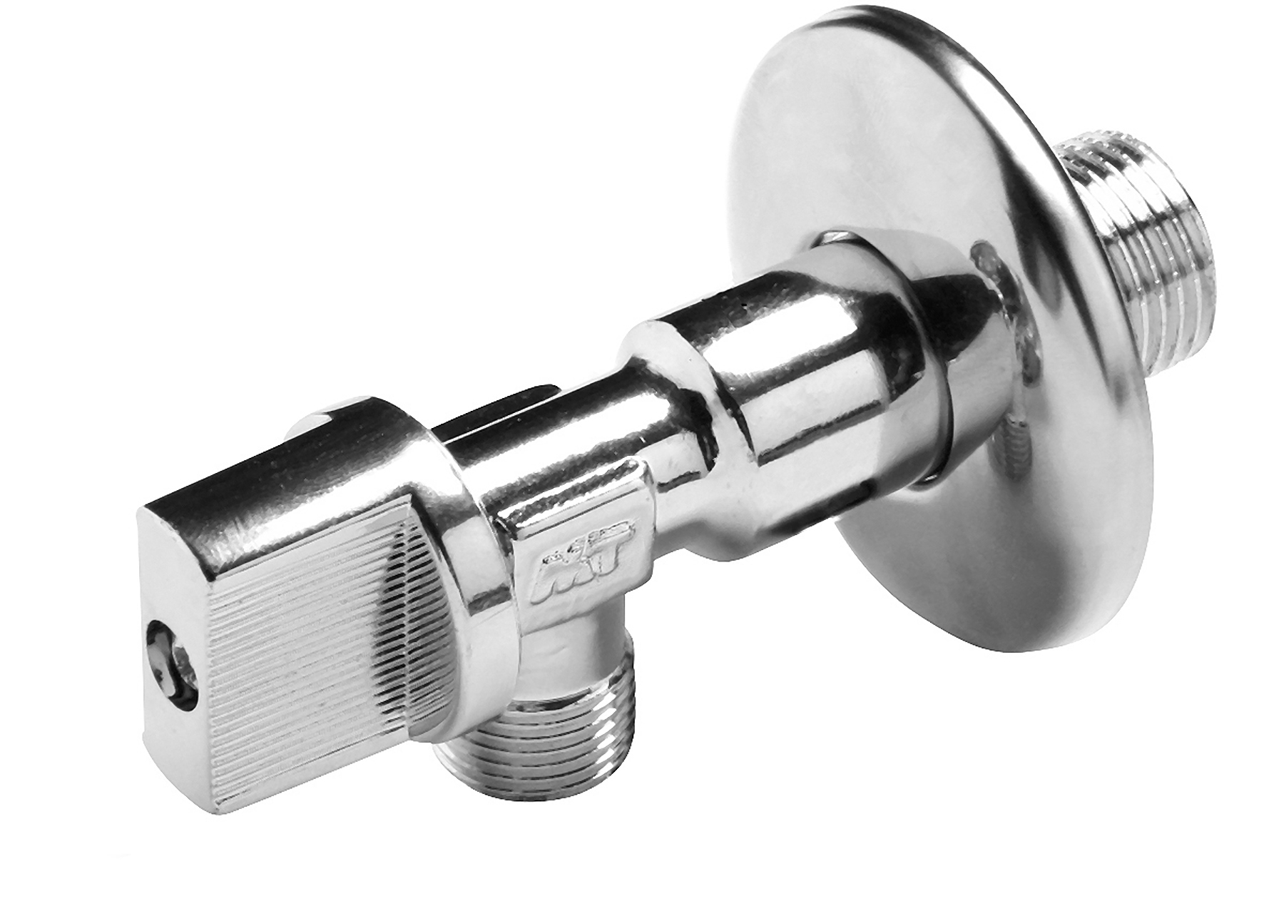 Angle Ball Valve Model Export 1/2" X3/8"