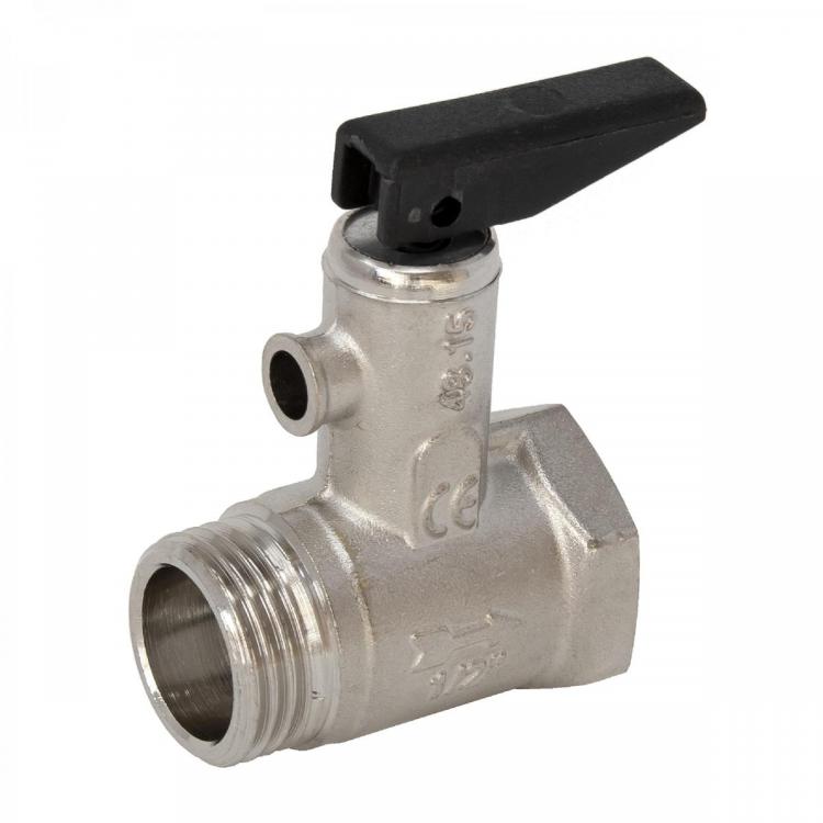 8.5 Bar M-F Safety Valve With Handle