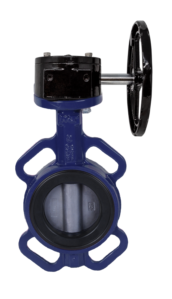 Butterfly Valve Wafer Type S.s.disc A-316 NBR Gear Operator