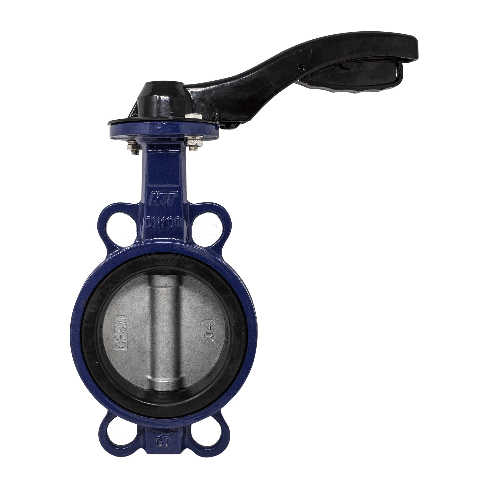 Butterfly Valve Wafer Type, Chromed Ductile Iron Disc, EPDM
