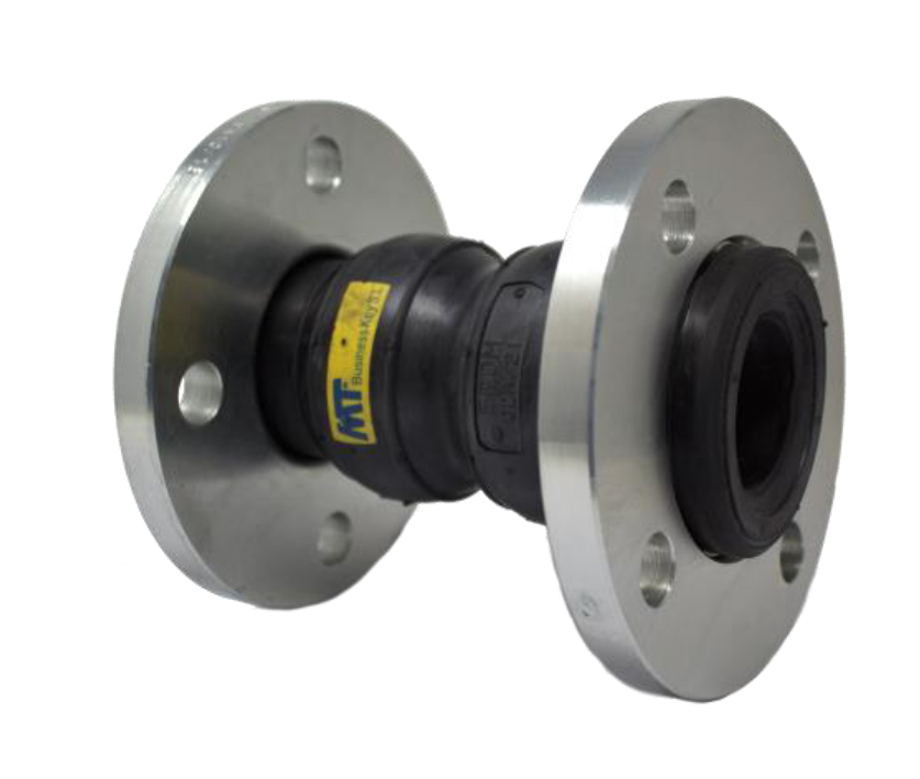 Double Sphere Rubber Expansion Joint Flanged End EPDM