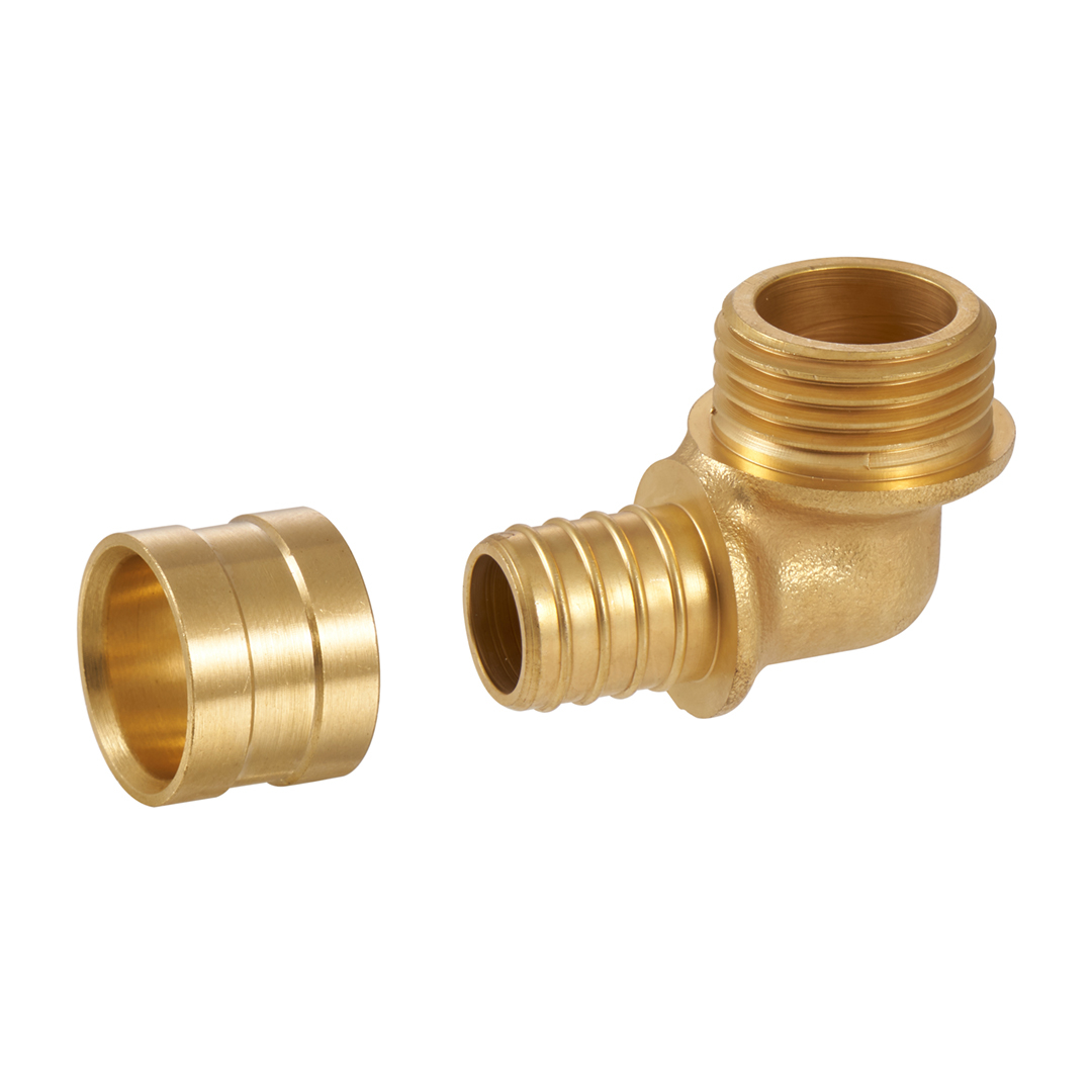 PEX Sliding Sleeve Male Elbow 90º