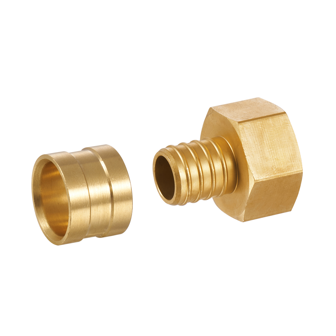 PEX Sliding Sleeve Female Straight Connector