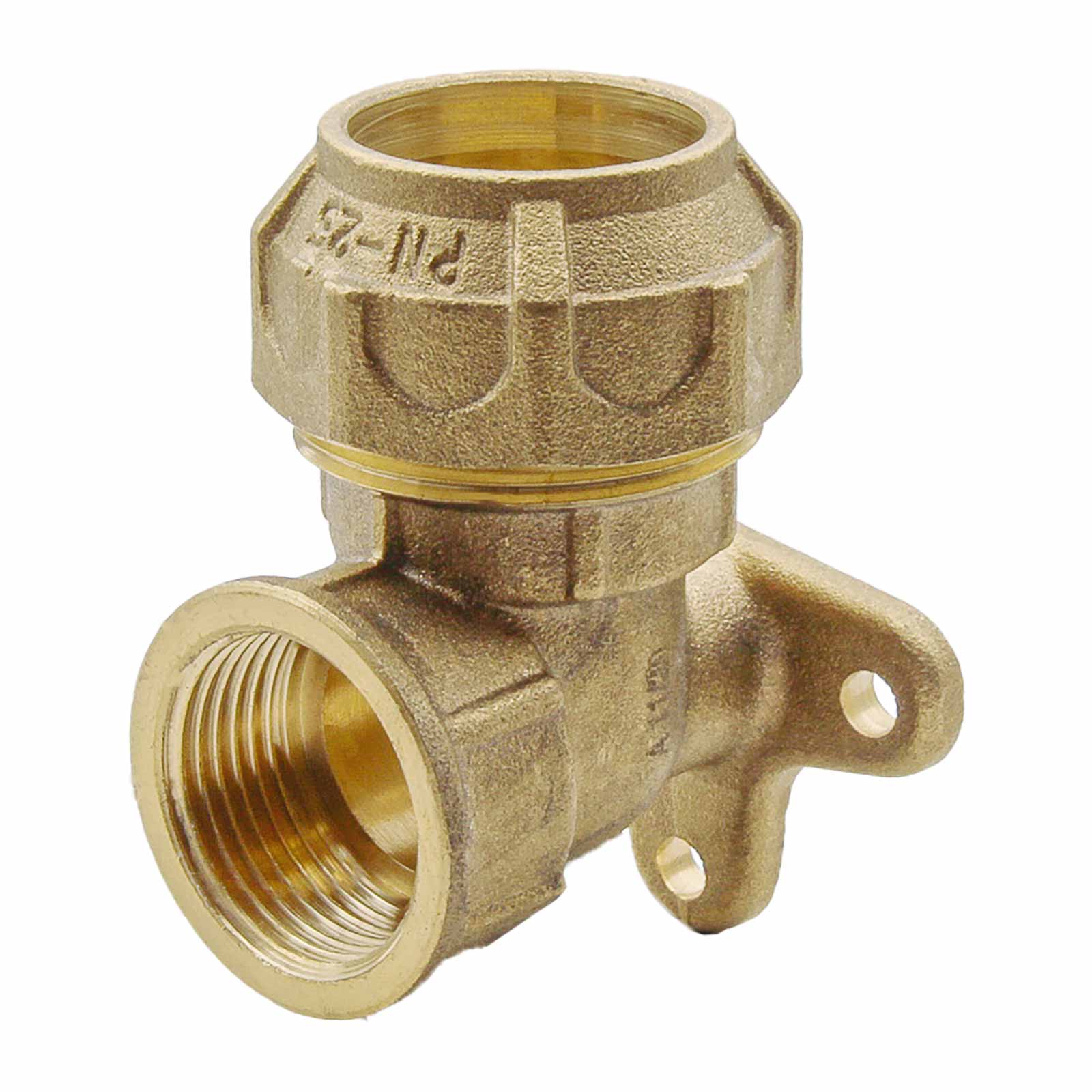 PE/F Wall Plated Elbow