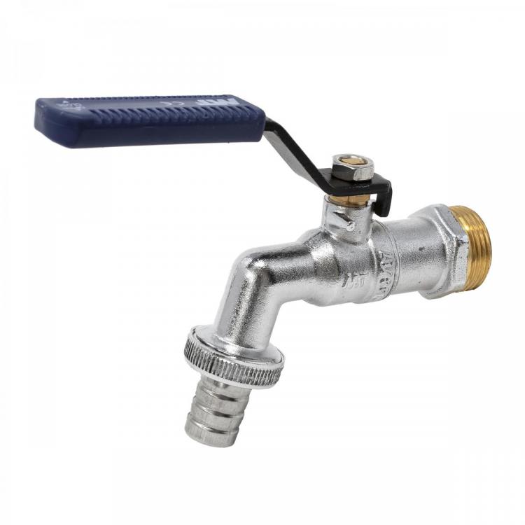 PN16 Ball Garden Bibcock Hose Connector With Anticorrosion E