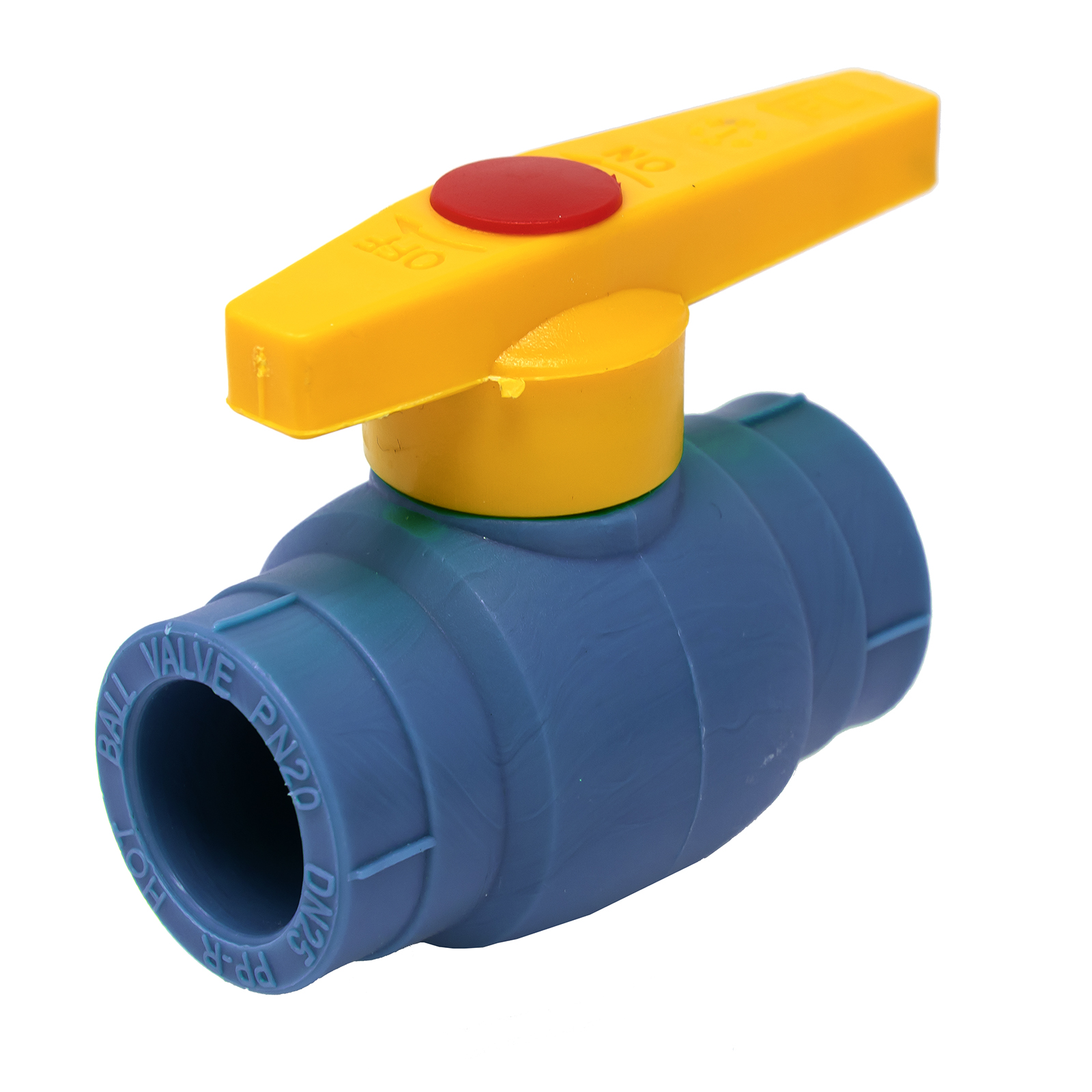 Ball Valve With Handle PPR Color Blue