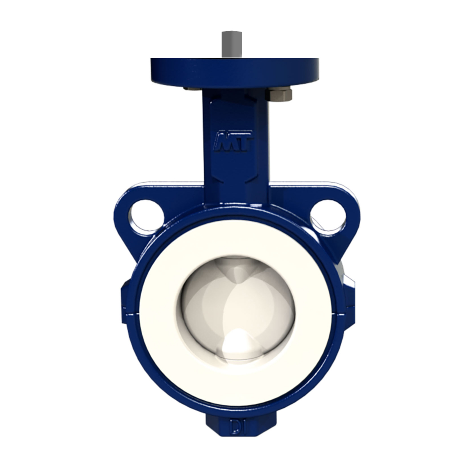 Butterfly Valve Wafer Type, Free Stem, Stainless Steel A-316