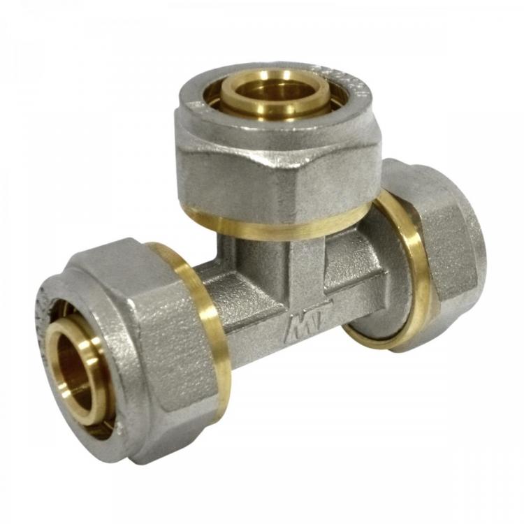 Equal Tee Compression Multilayer Fitting