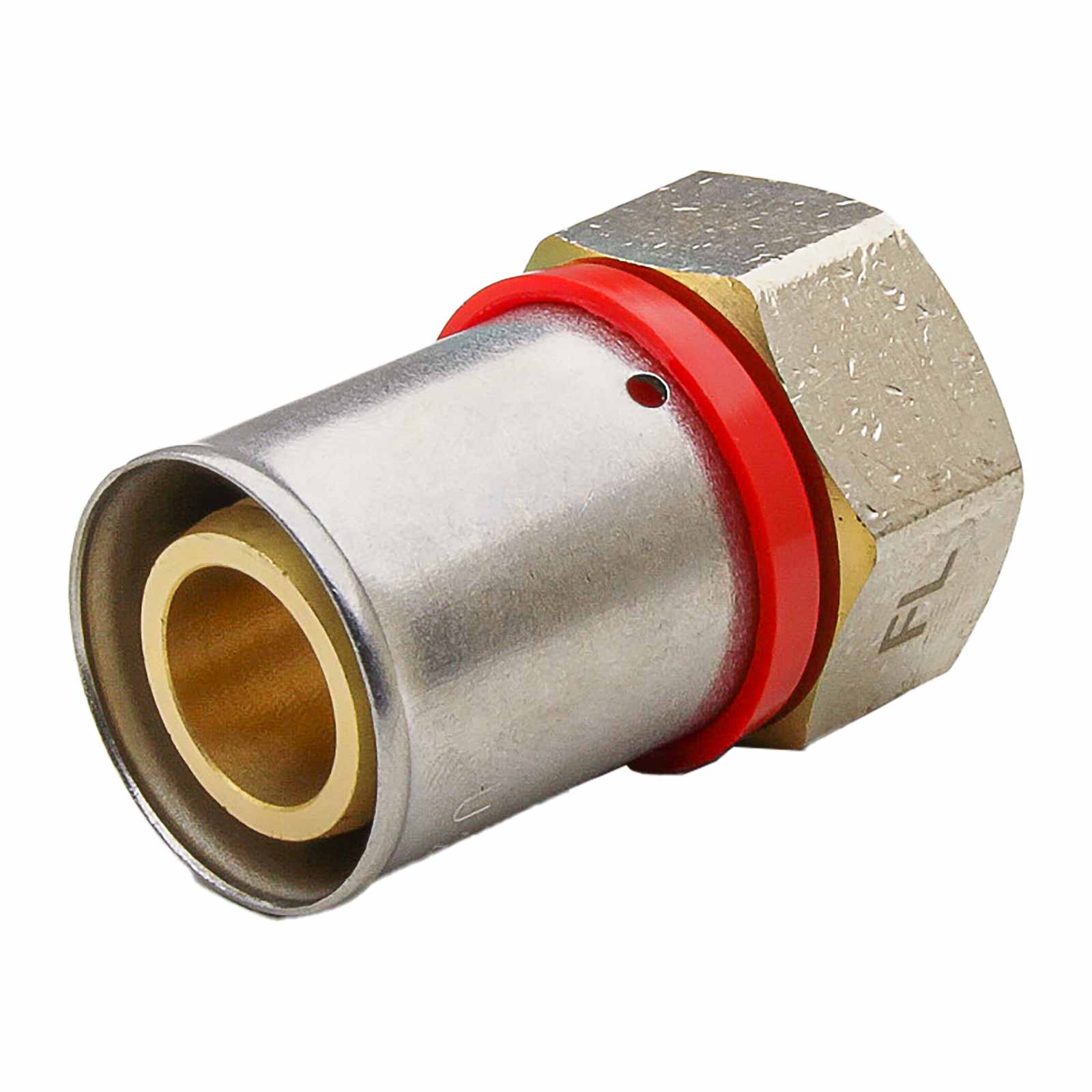 Straight Female Connector Multilayer Press Fitting U Profile