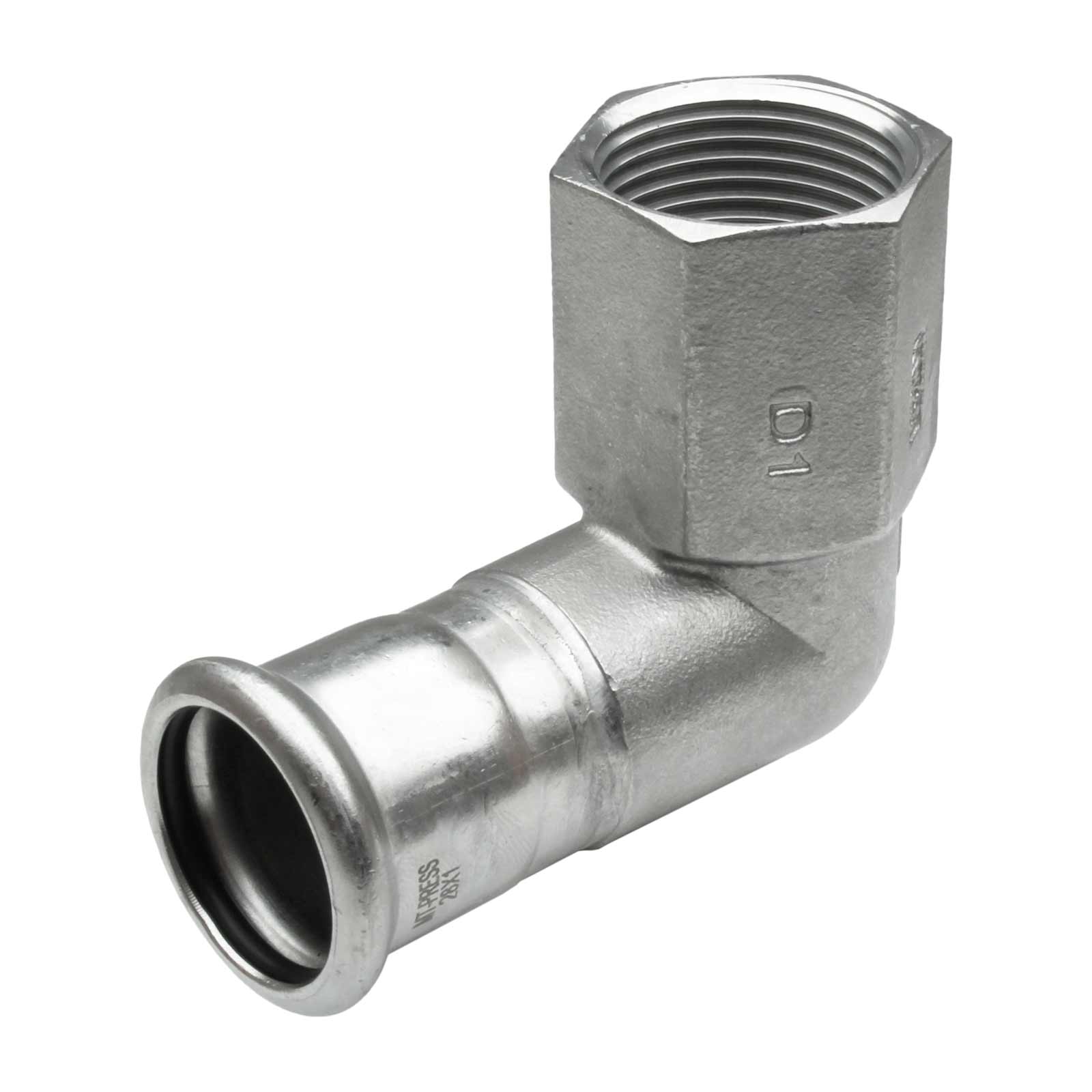 90º Female ElbowStainless Steel 304 MT-Press