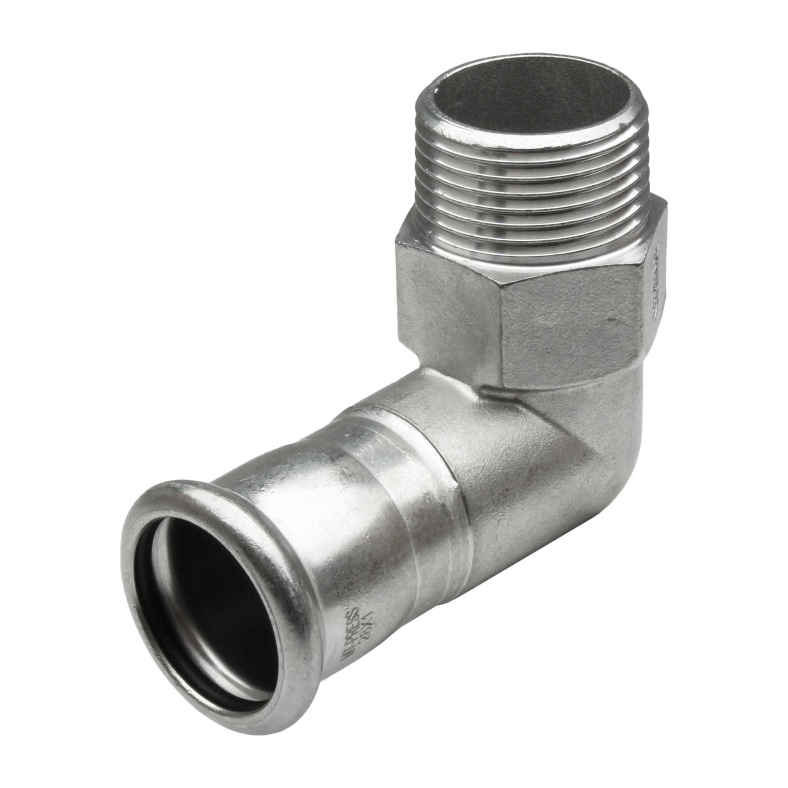 90º Male Elbow Stainless Steel 304 MT-Press