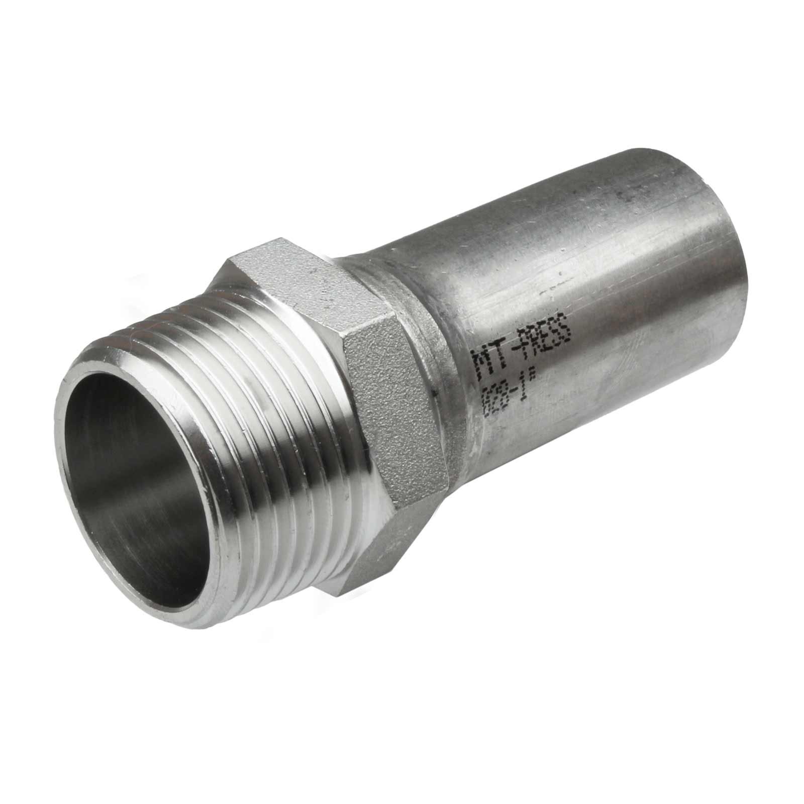 Male Connector Stainless Steel 304 MT-Press