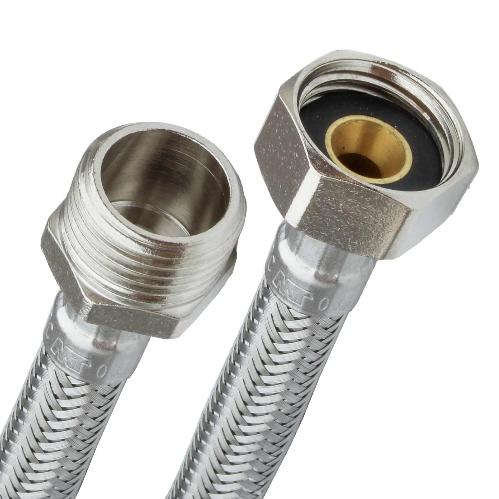 M-F DN8 Stainless Steel Flexible Connection M3/8