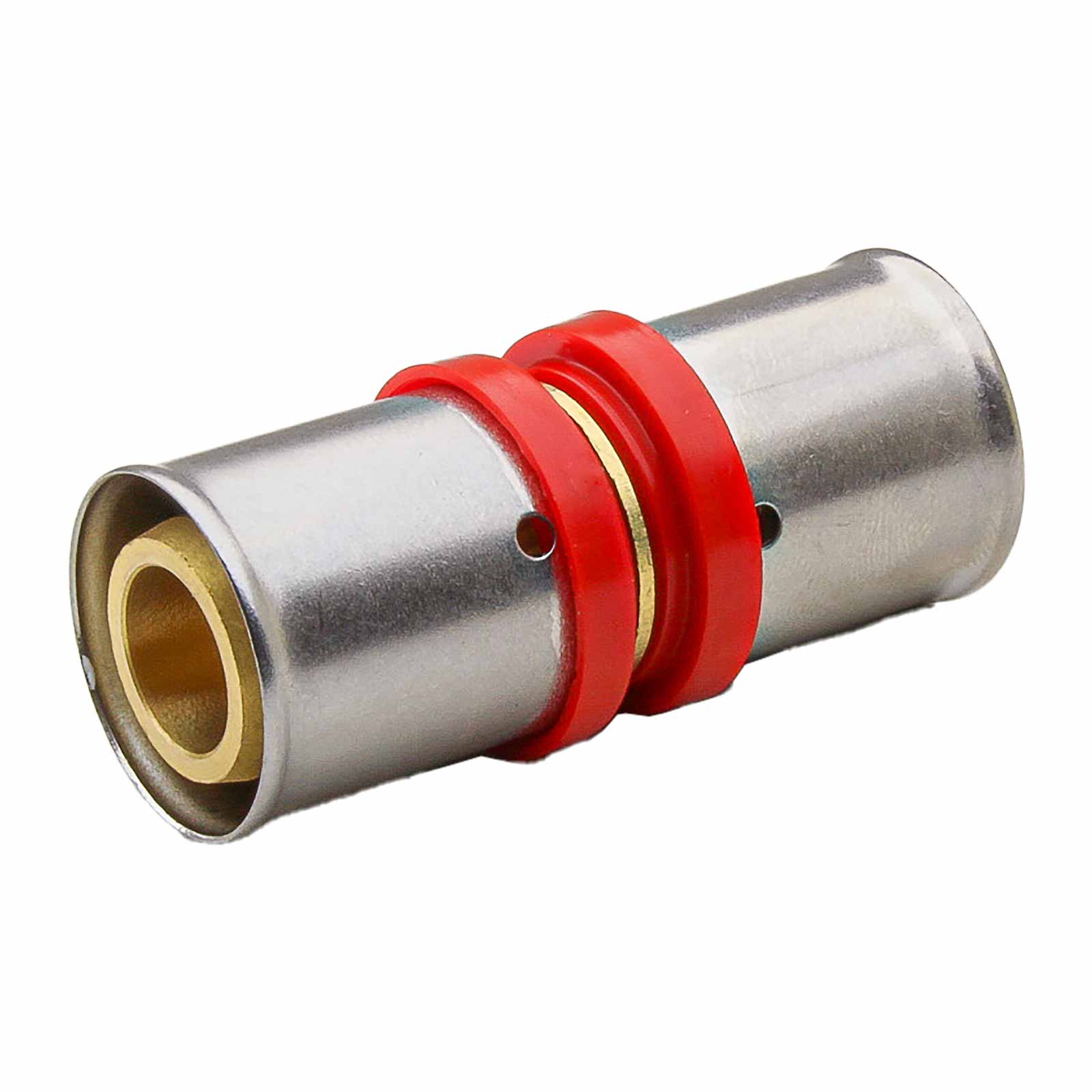 Straight Coupling Multilayer Press Fitting Profile U Red