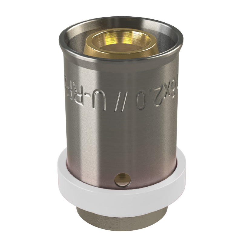 Plug Multilayer Press Fitting U Profile White