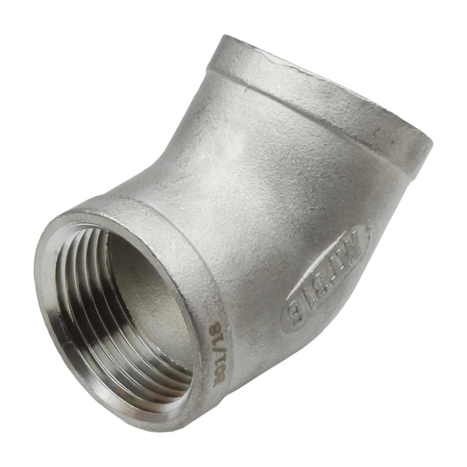 F-F 45° Elbow Stainless Steel