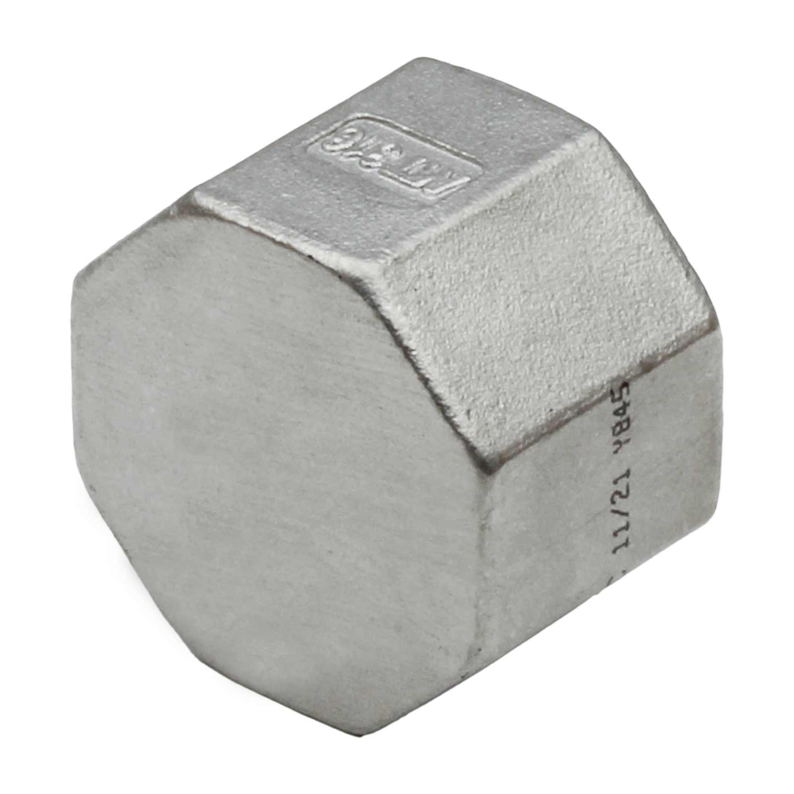 Female Hexagon Cap Stainless Steel