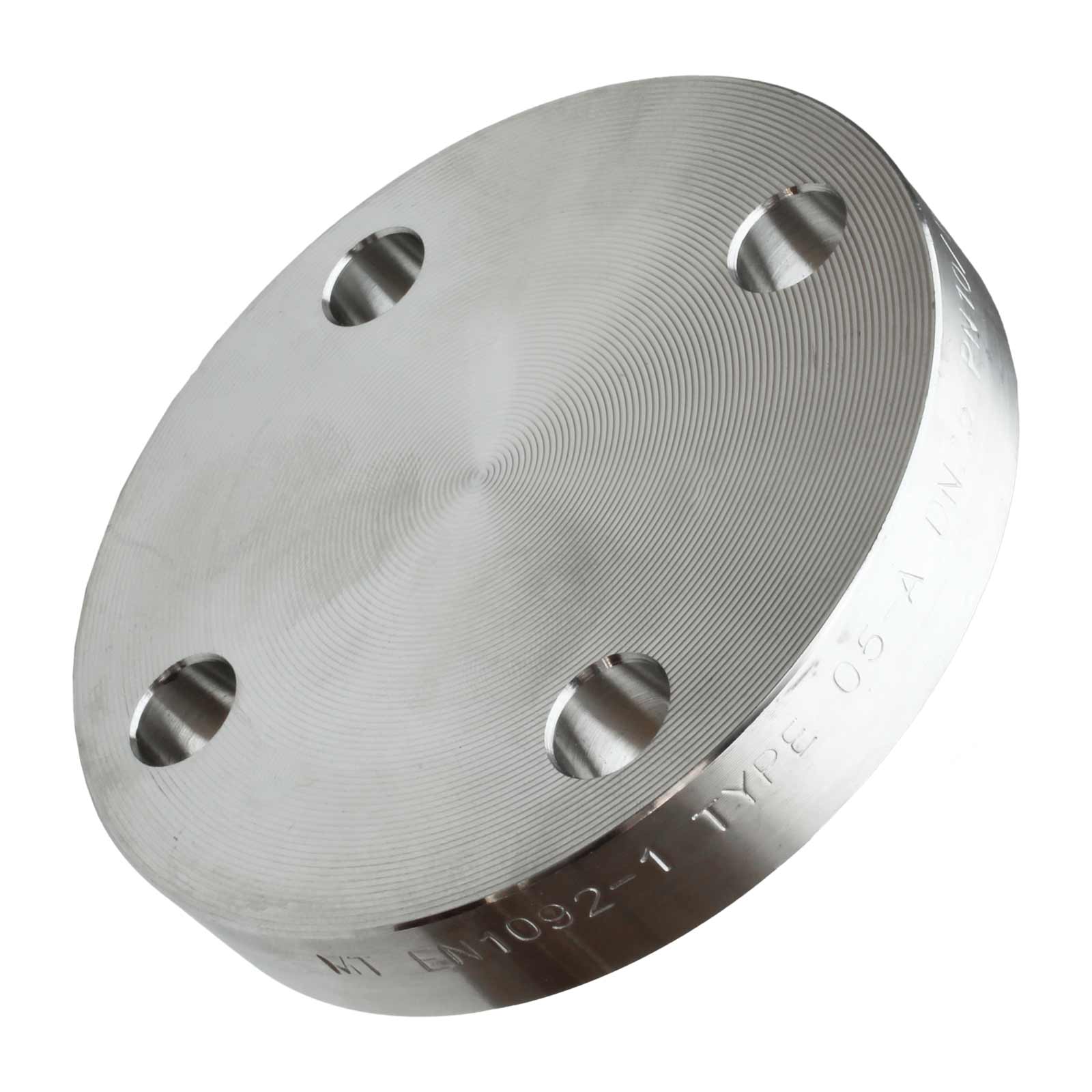 Blind Forged Flange UNE-EN-1092-1. Stainless Steel A304L