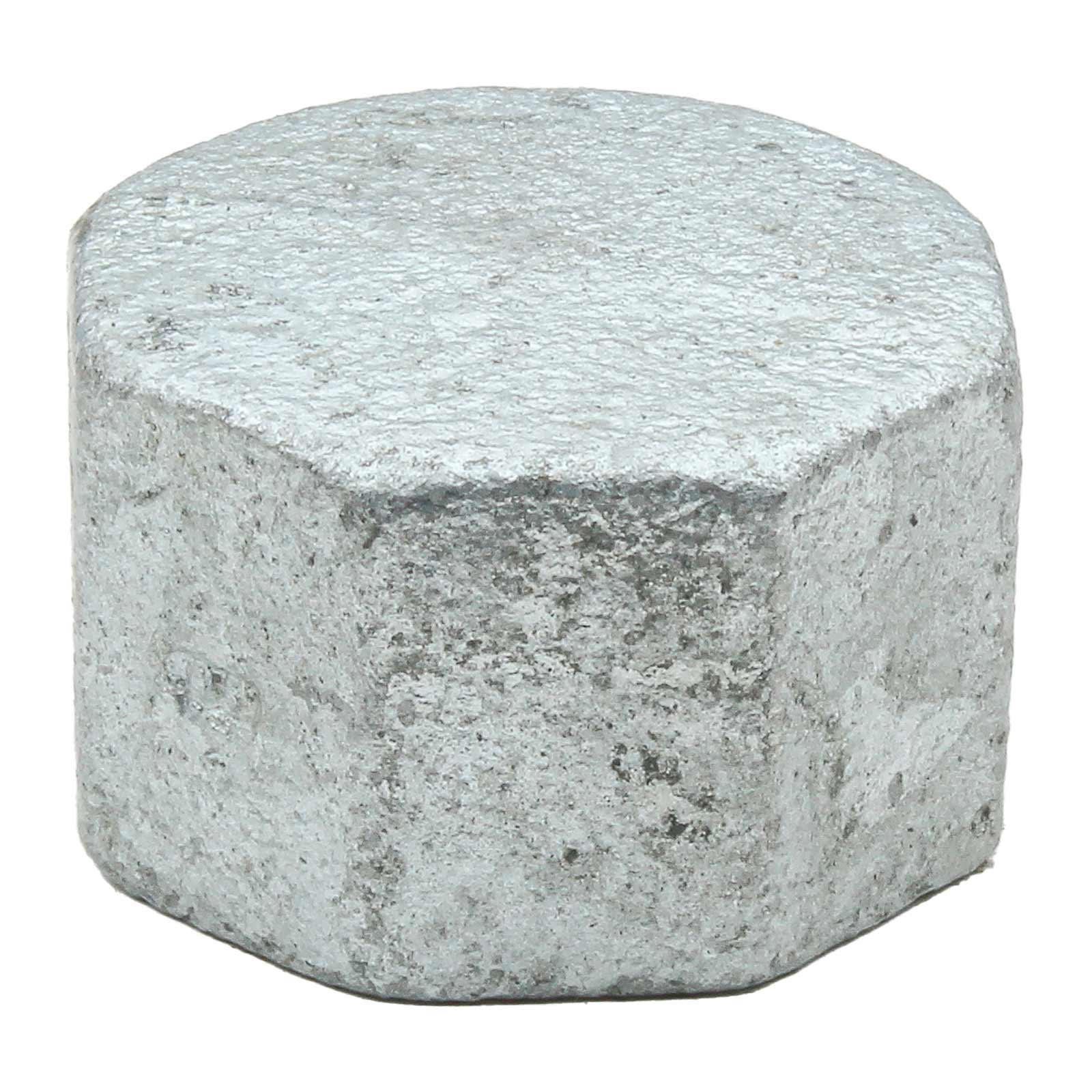 Female Hexagon Cap Galvanized Iron