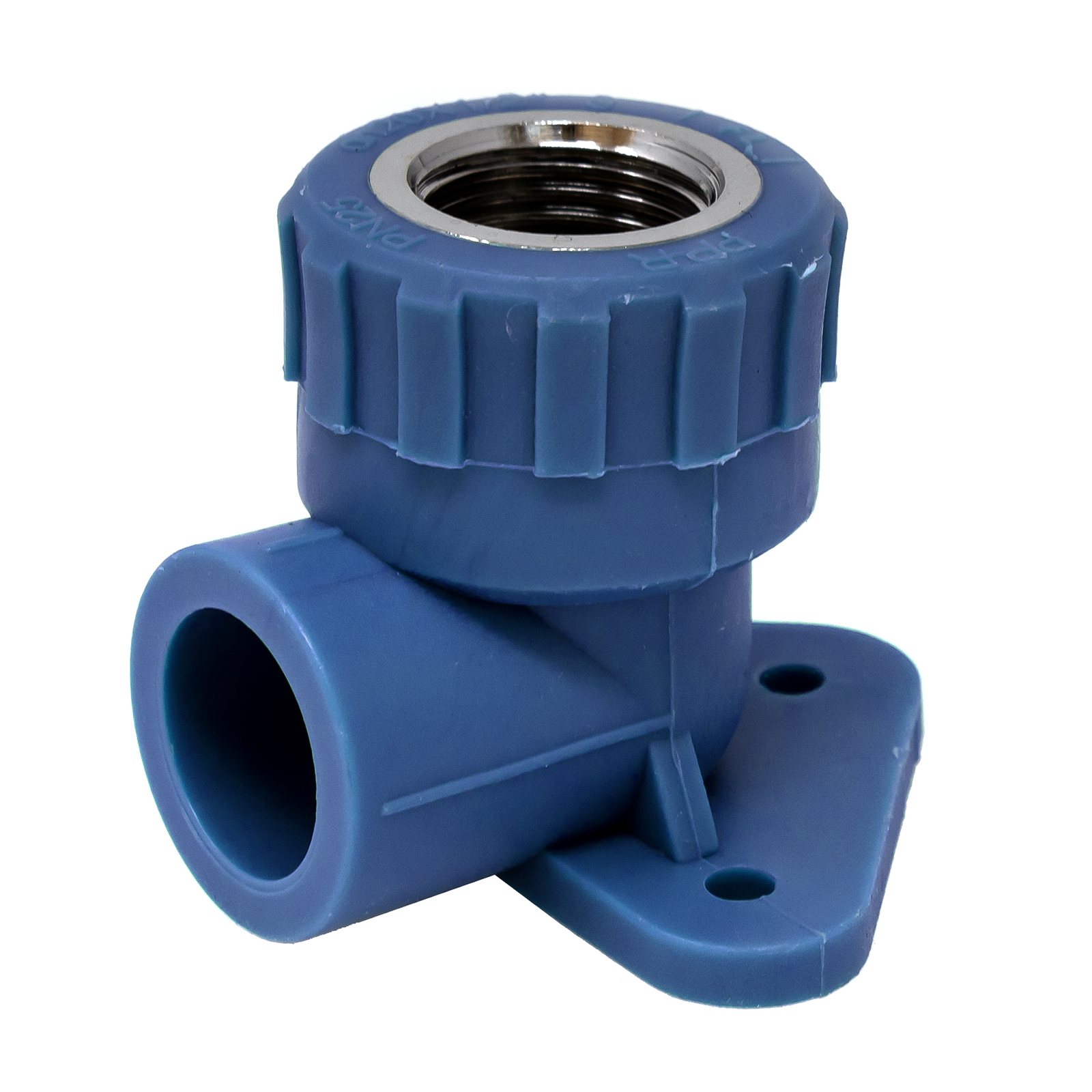 Wall-Mounted F-F Elbow PPR Color Blue