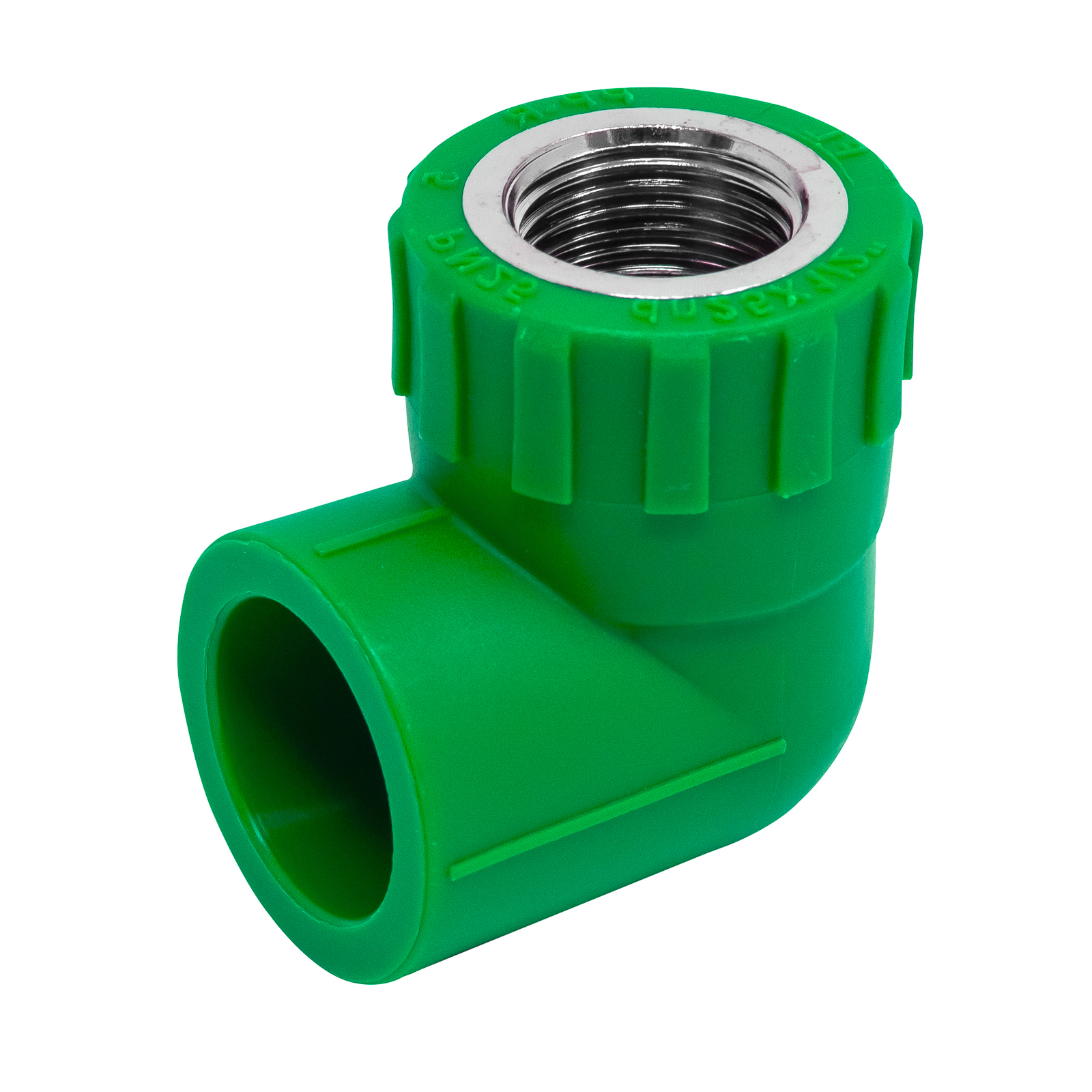 Female 90º Elbow PPR Color Green