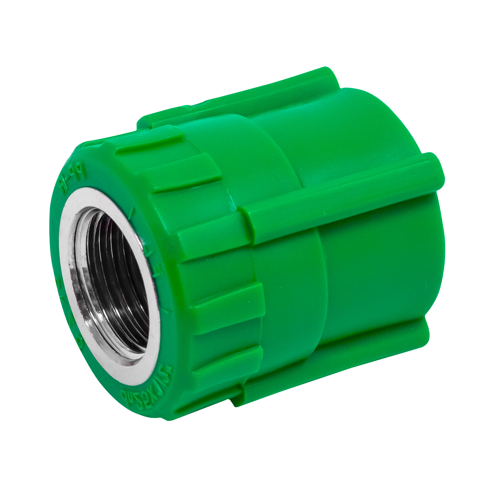 Female Straight Connector PPR Color Green