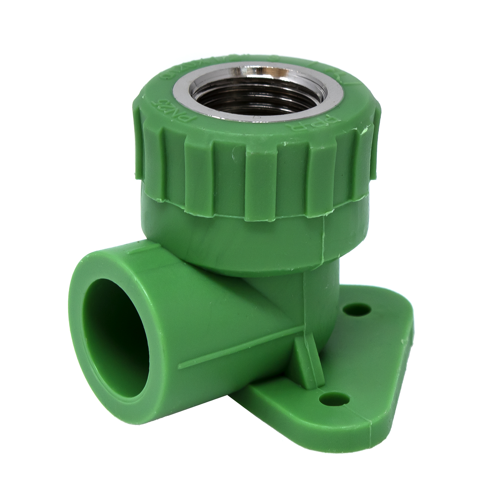 Wall-Mounted F-F Elbow PPR Color Green