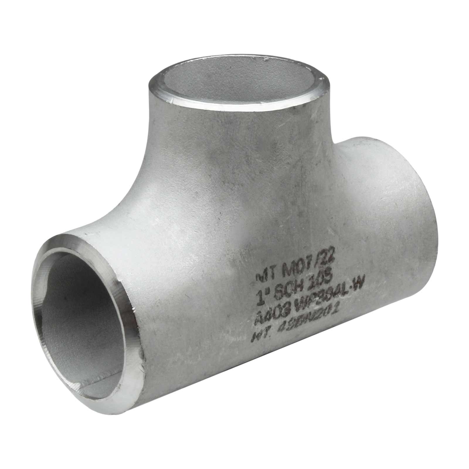 Tee Fitting for Welding SCH 10 A-316L