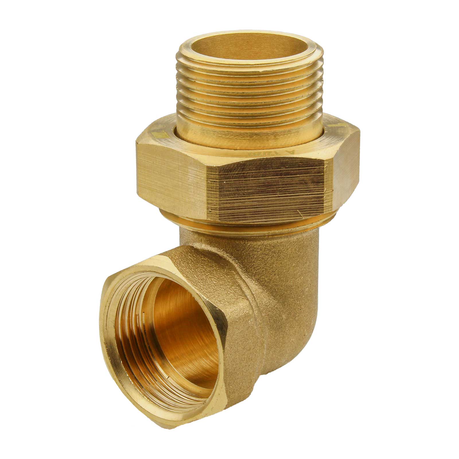 M-F 90° Elbow Two-Piece Connector