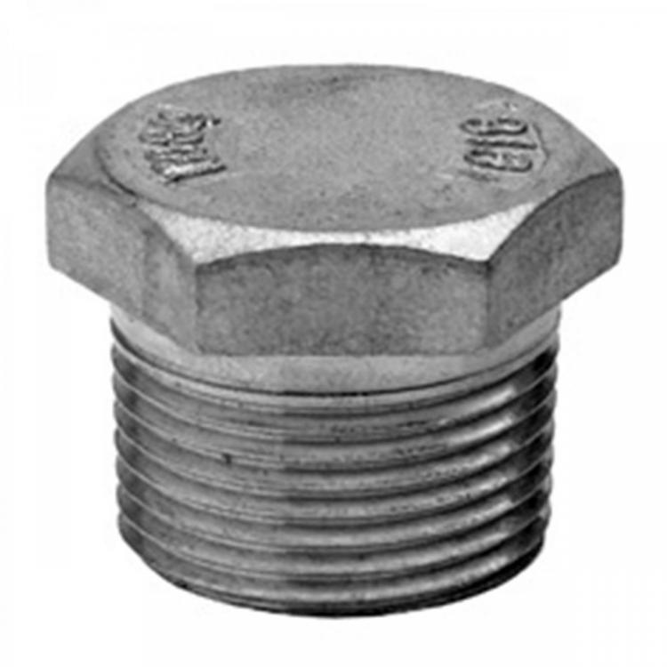 Male Hexagon Plug Stainless Steel