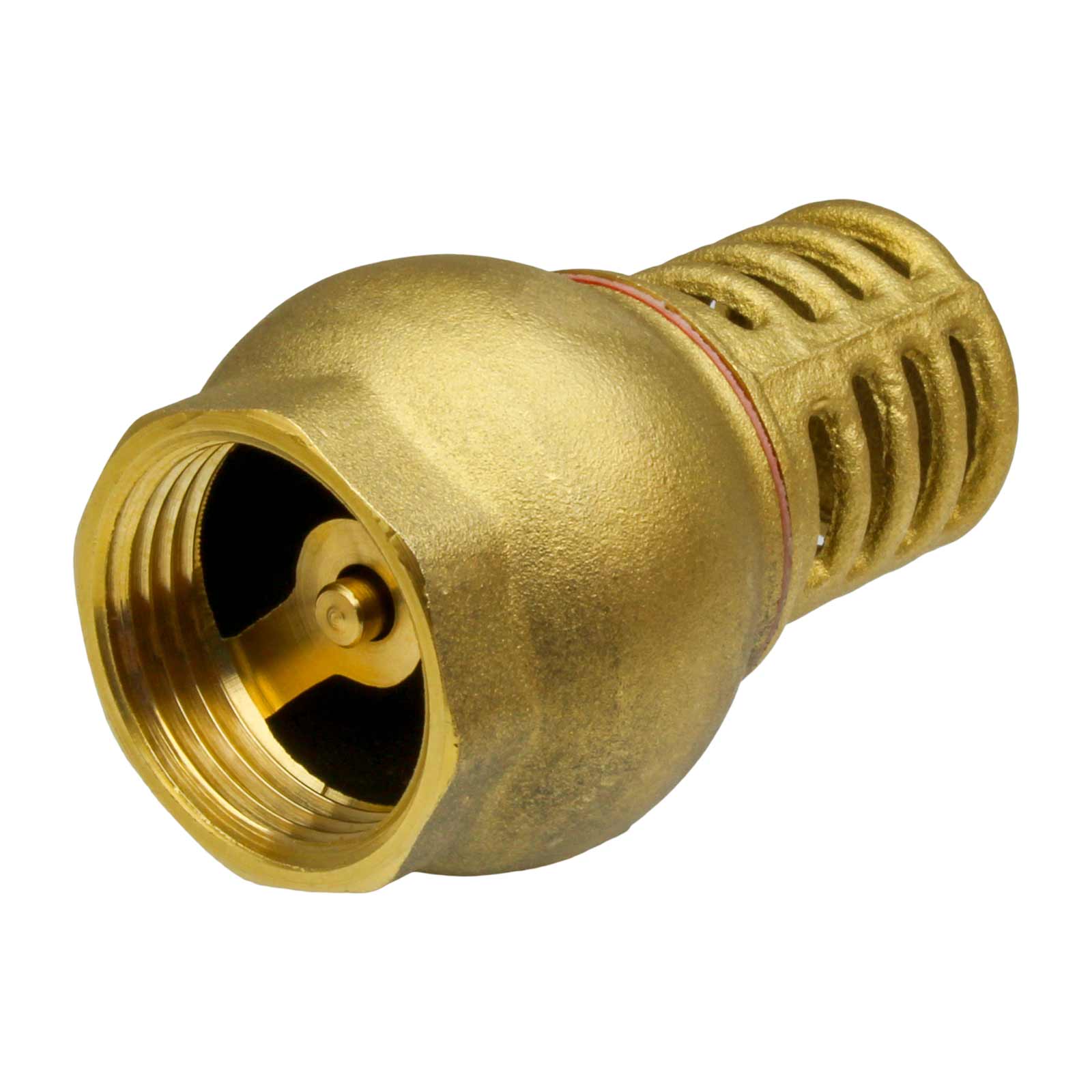 Brass Bottom Valve PN16 Female Threaded