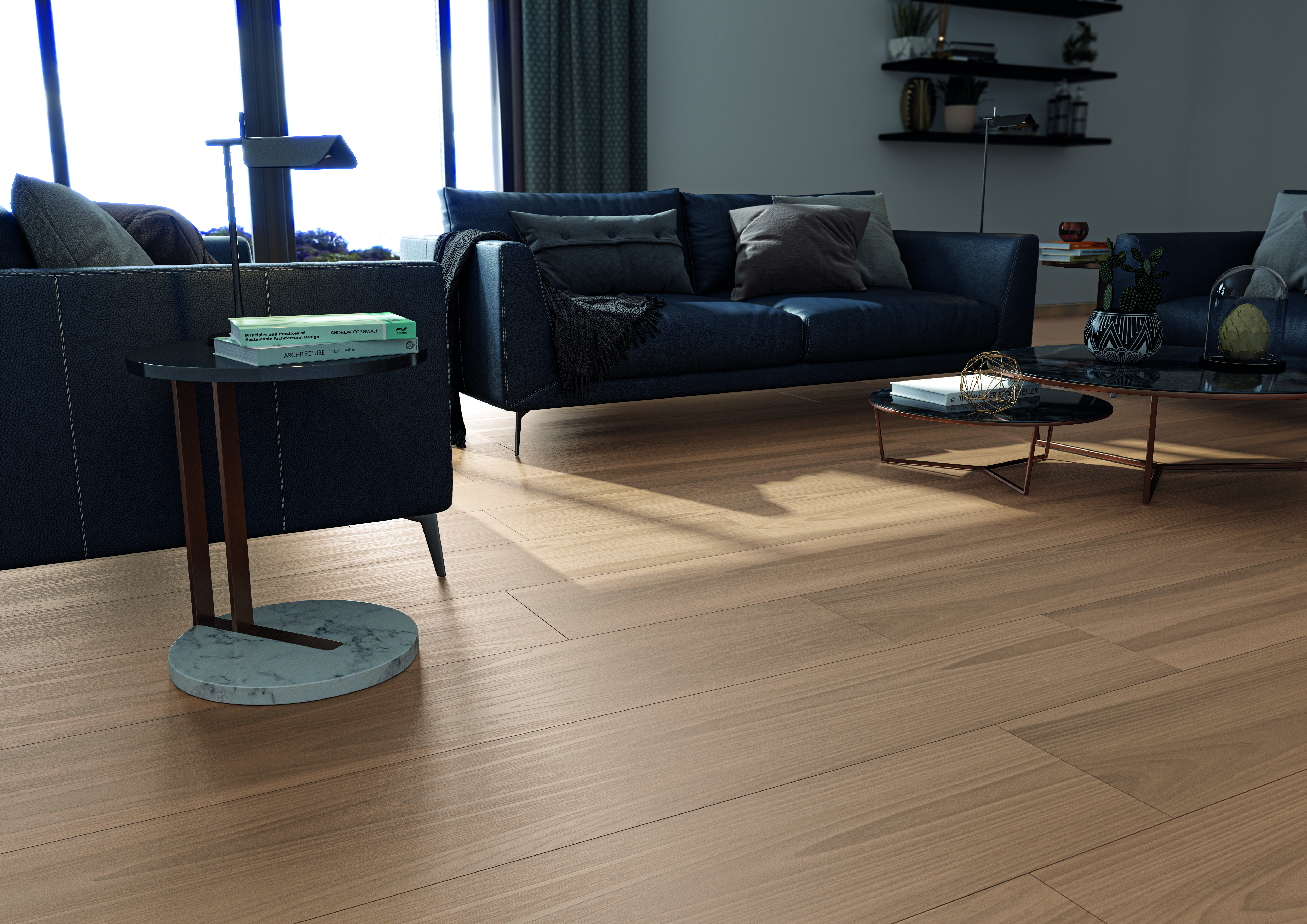 Serie Cleveland, azulejos tipo madera | Cifre Cerámica