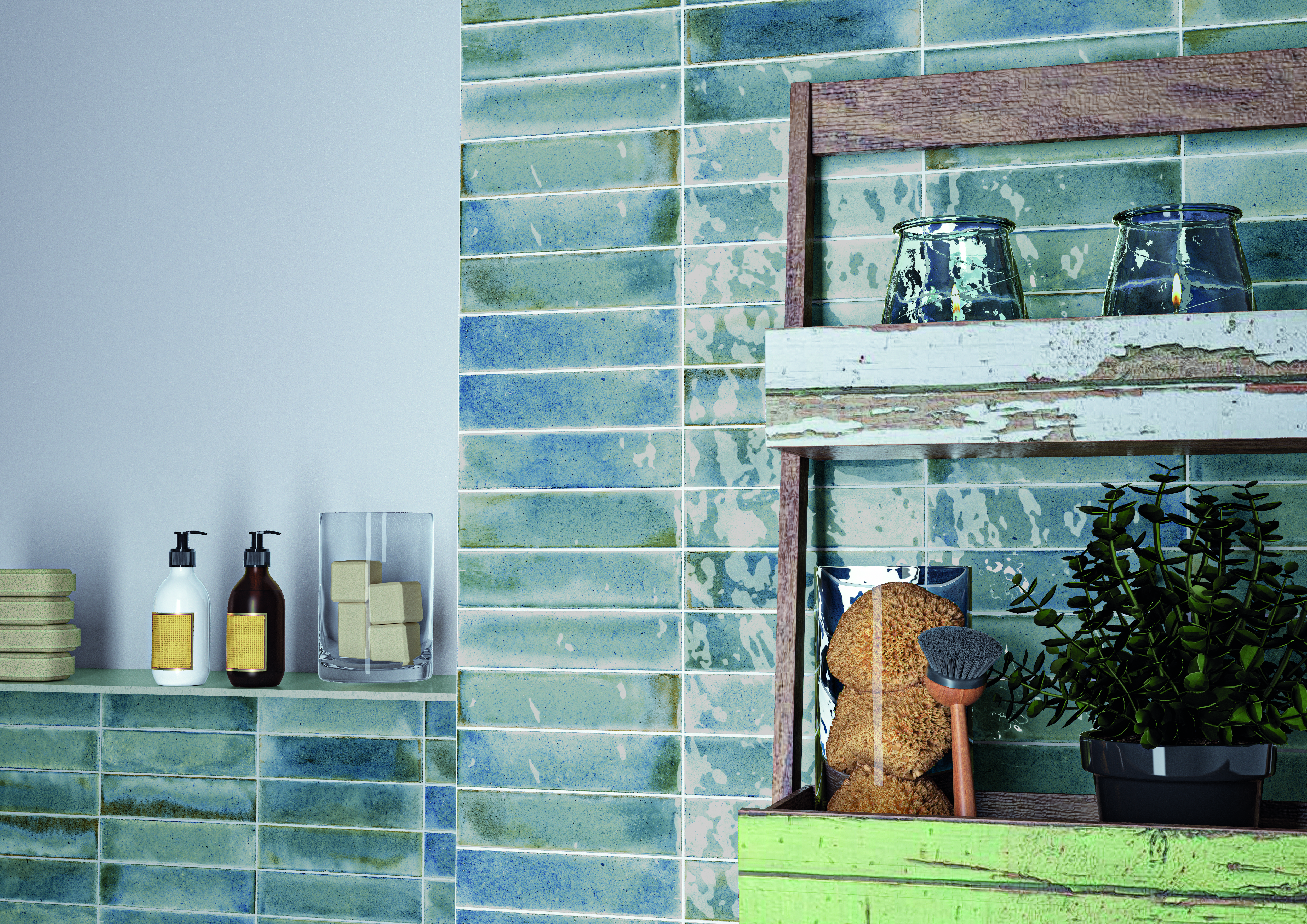 Jazba, ceramic cladding full of colour : Cifre Ceramica