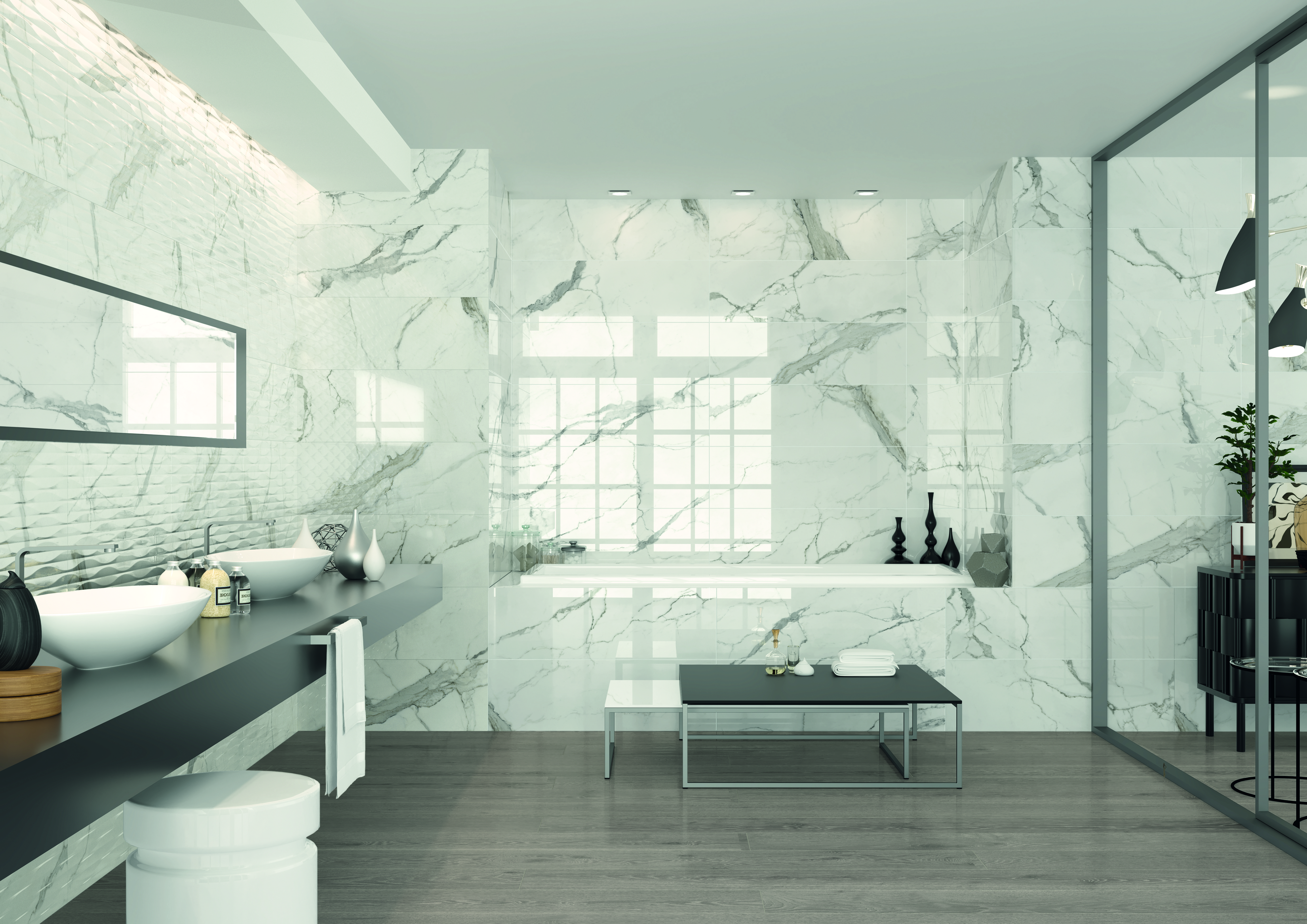 Capture the beauty of Statuario marble | Cifre Ceramica
