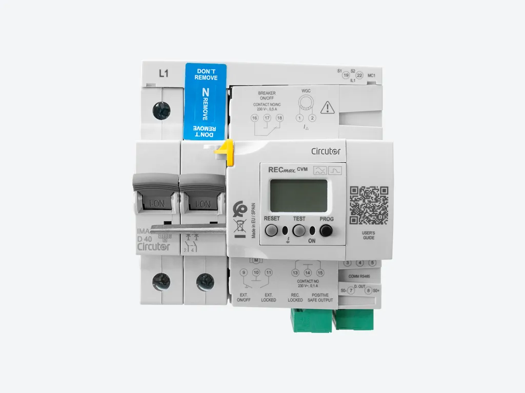 Residual current relay and analyser
