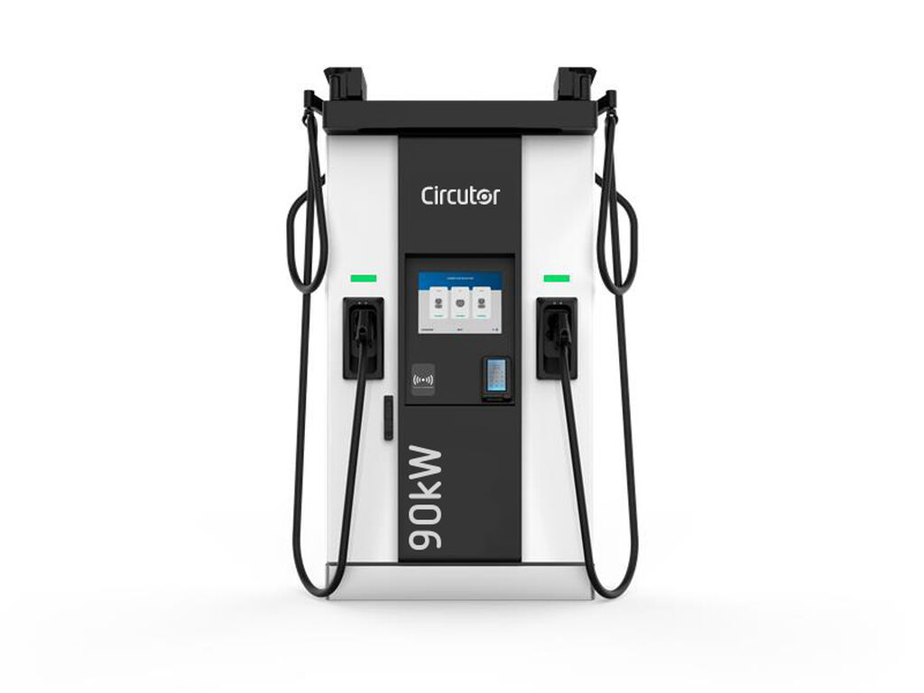 Estação de carga rápida compacta