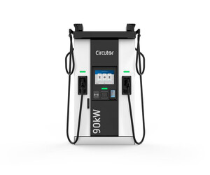 Compact fast charging station