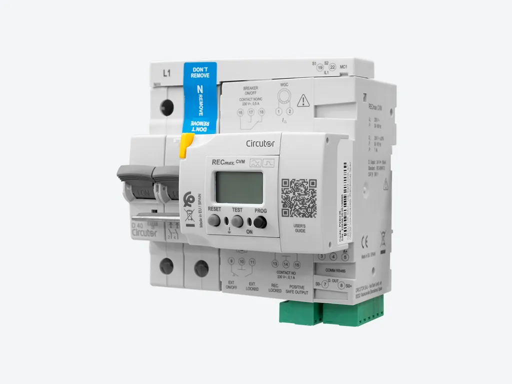 Residual current relay and analyser