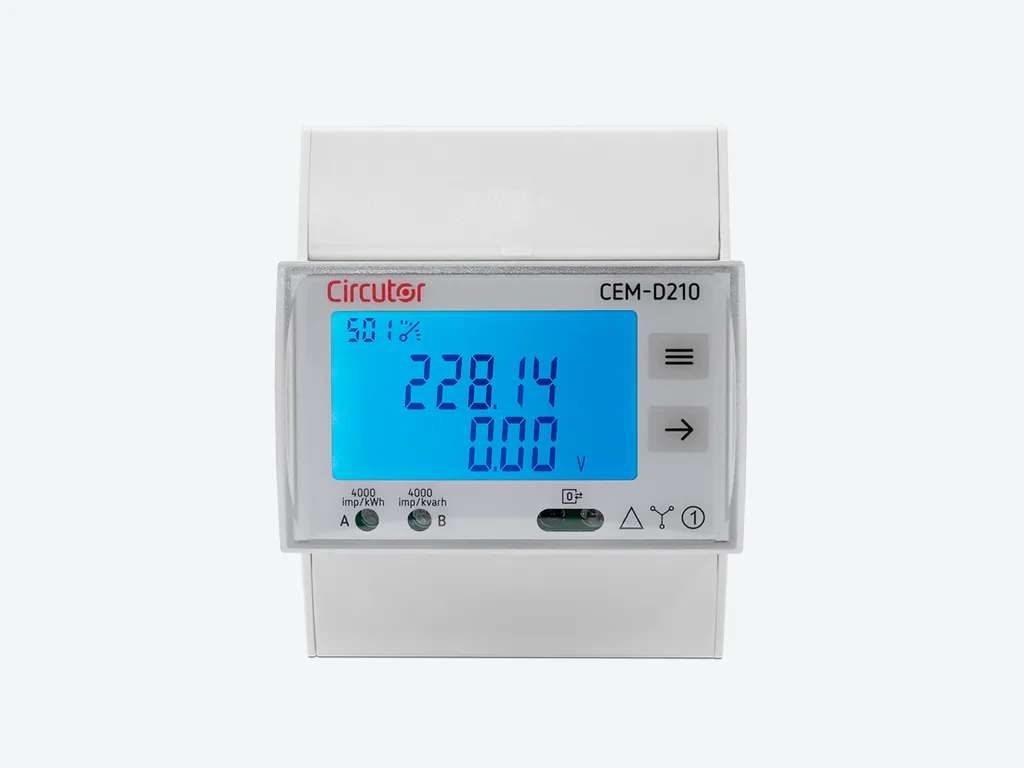 Compteur d'énergie triphasé