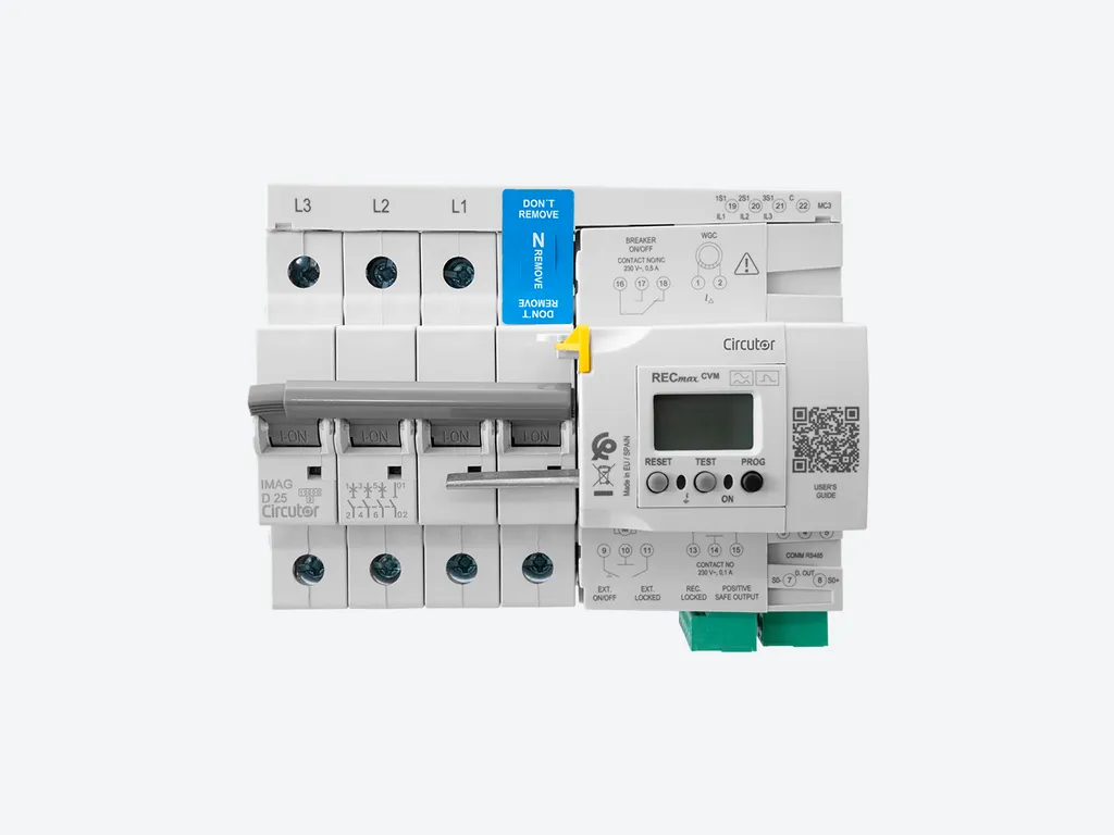 Residual current relay and analyser