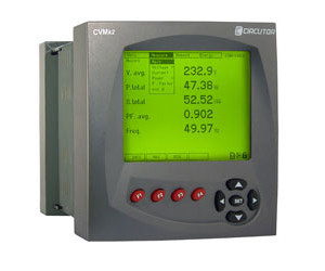 Analisador de redes trifásico