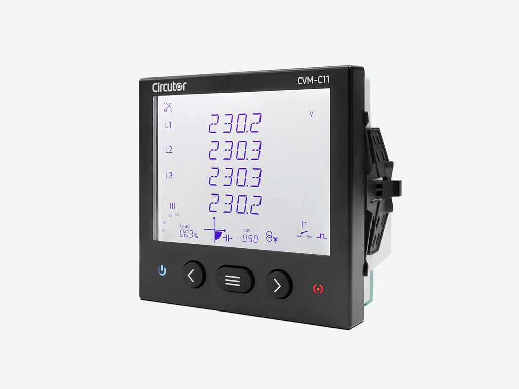 Three-phase power analyser