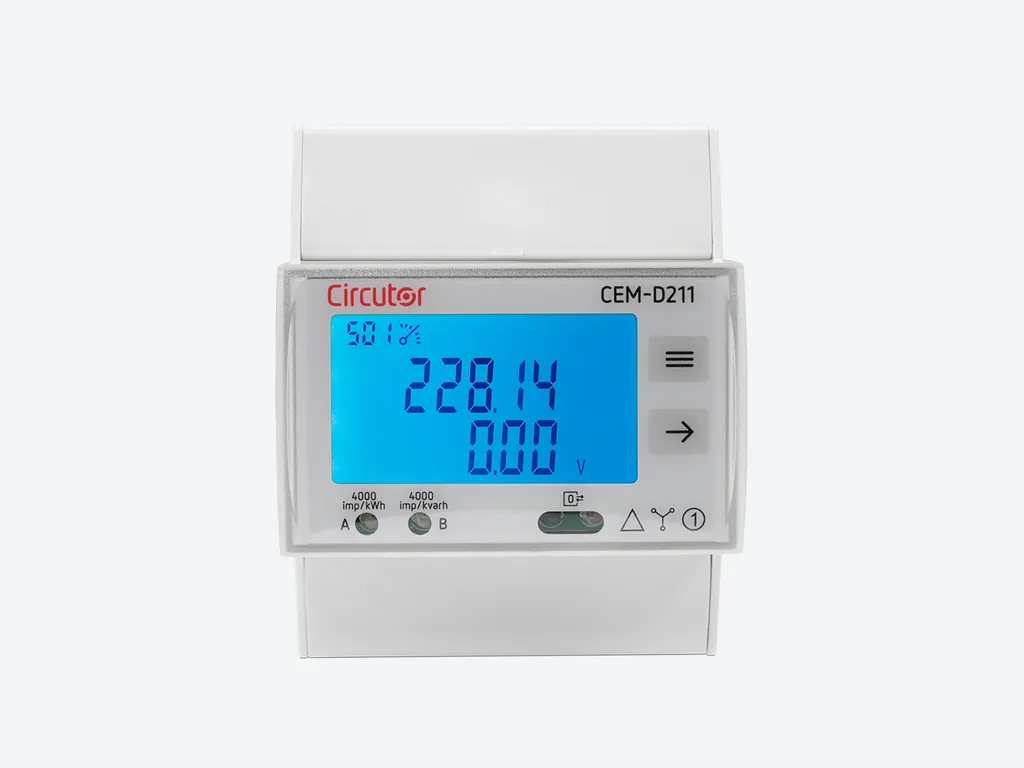 Compteur d'énergie triphasé