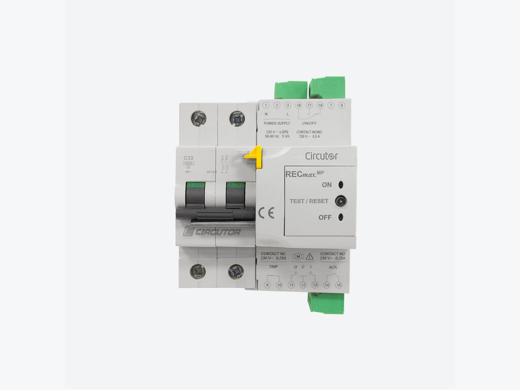 Motorized circuit breaker,2-pole C-curve