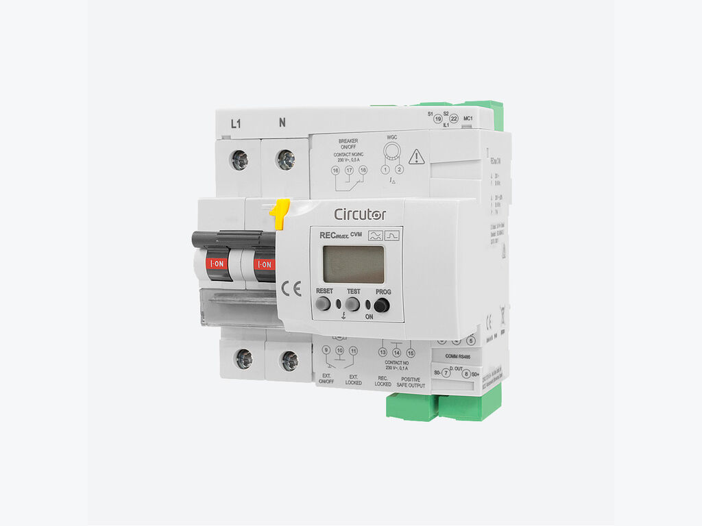 Residual current relay and analyser