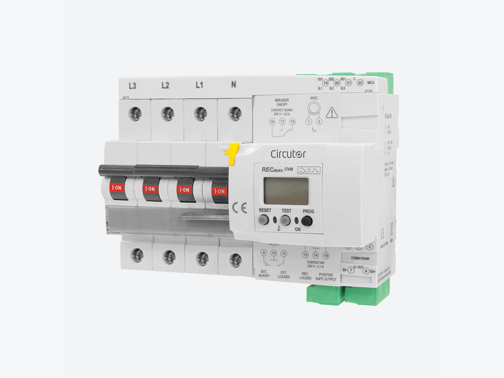 Residual current relay and analyser