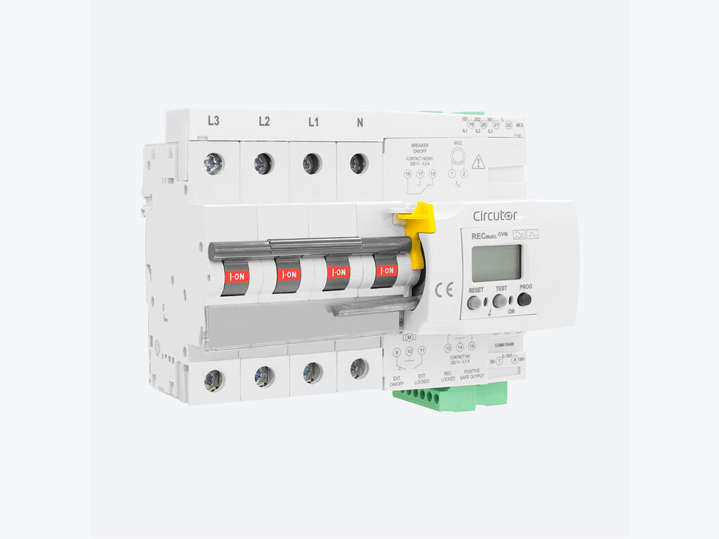 Residual current relay and analyser
