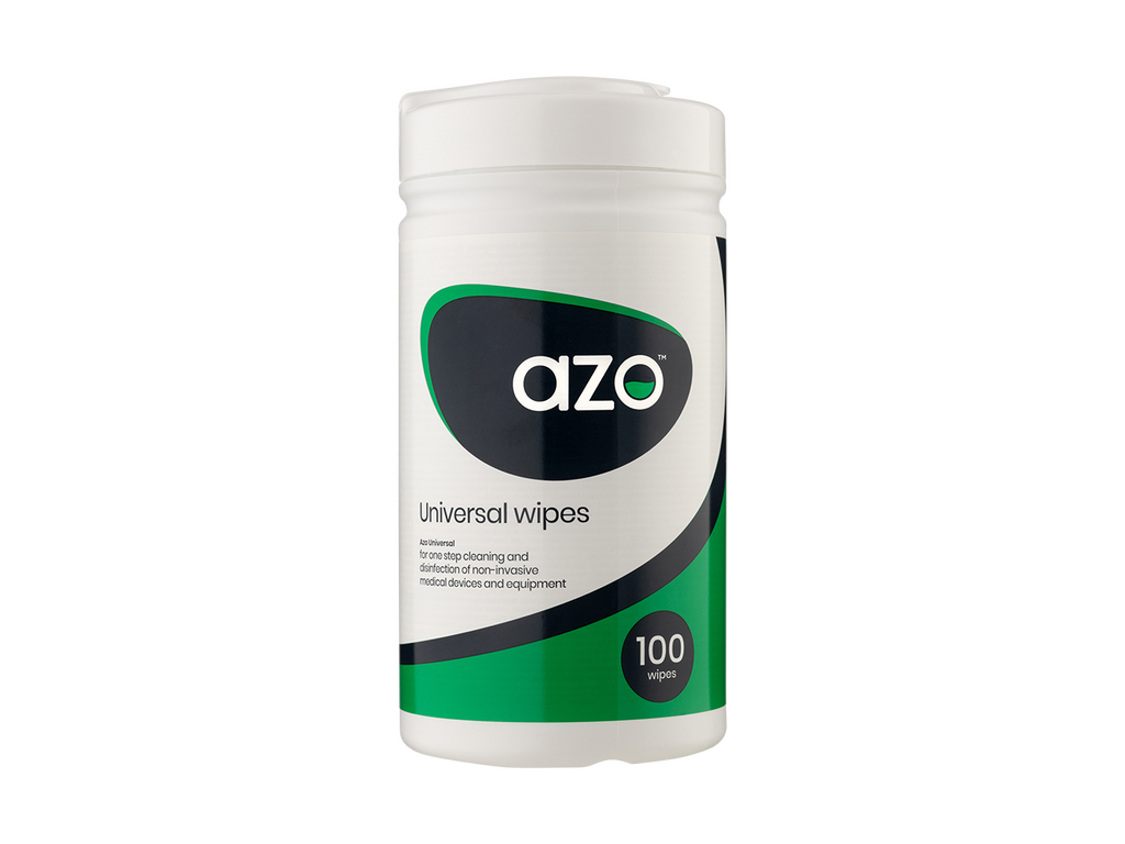 Azo™ Universal Cleaning & Disinfectant Wipes CE - 100 Wipes Image