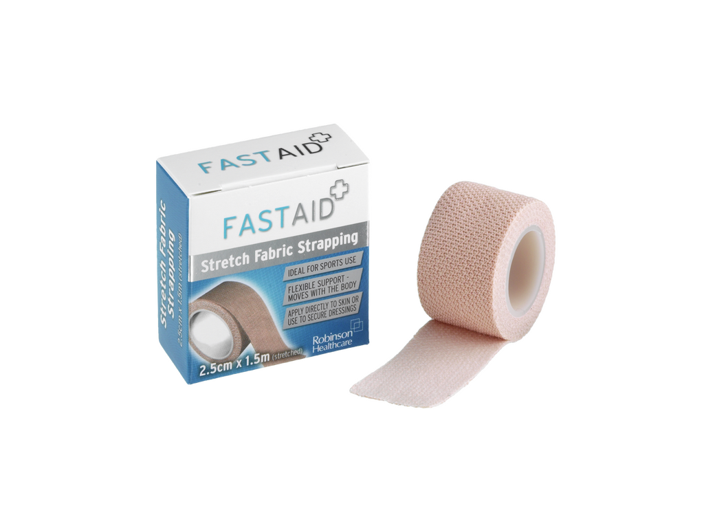 Fast Aid® Stretch Fabric Strapping - 2.5cm x 1.5cm Image
